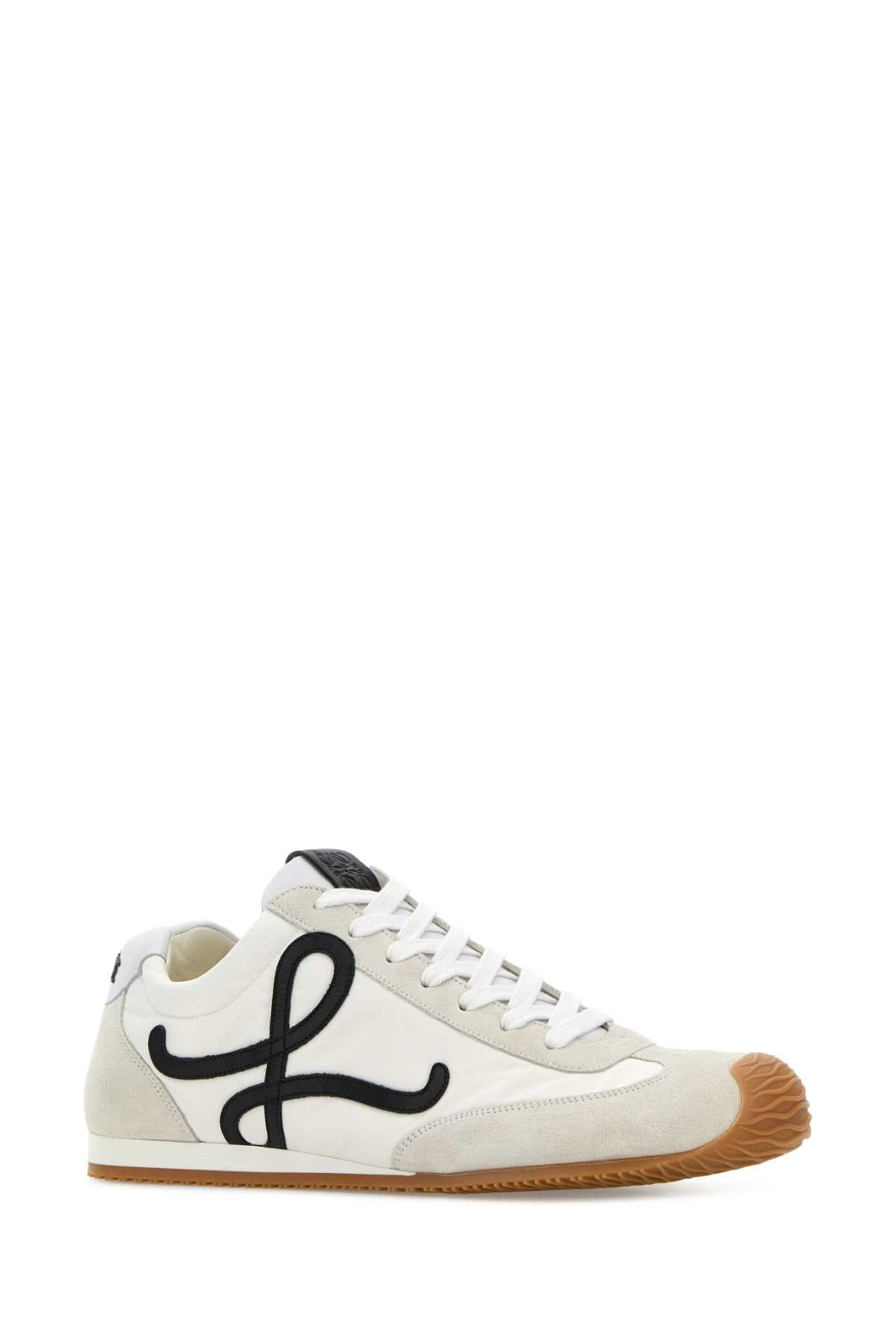Loewe Men Multicolor Canvas And Suede Ballet Runner 2.0 Sneakers LOEWE