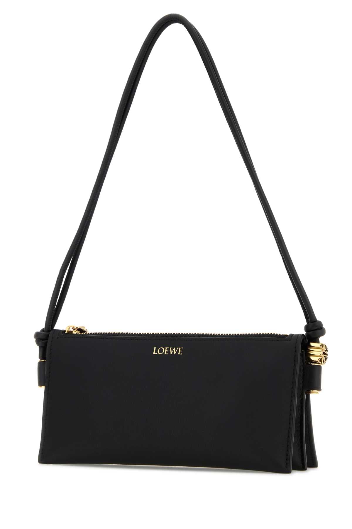 Loewe Women Black Leather Joya Shoulder Bag LOEWE
