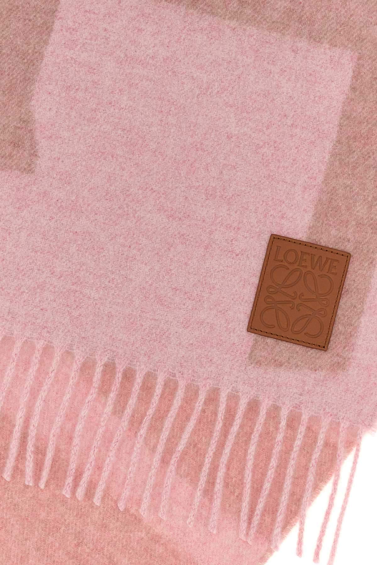 Loewe Women Embroidered Cashmere Scarf LOEWE