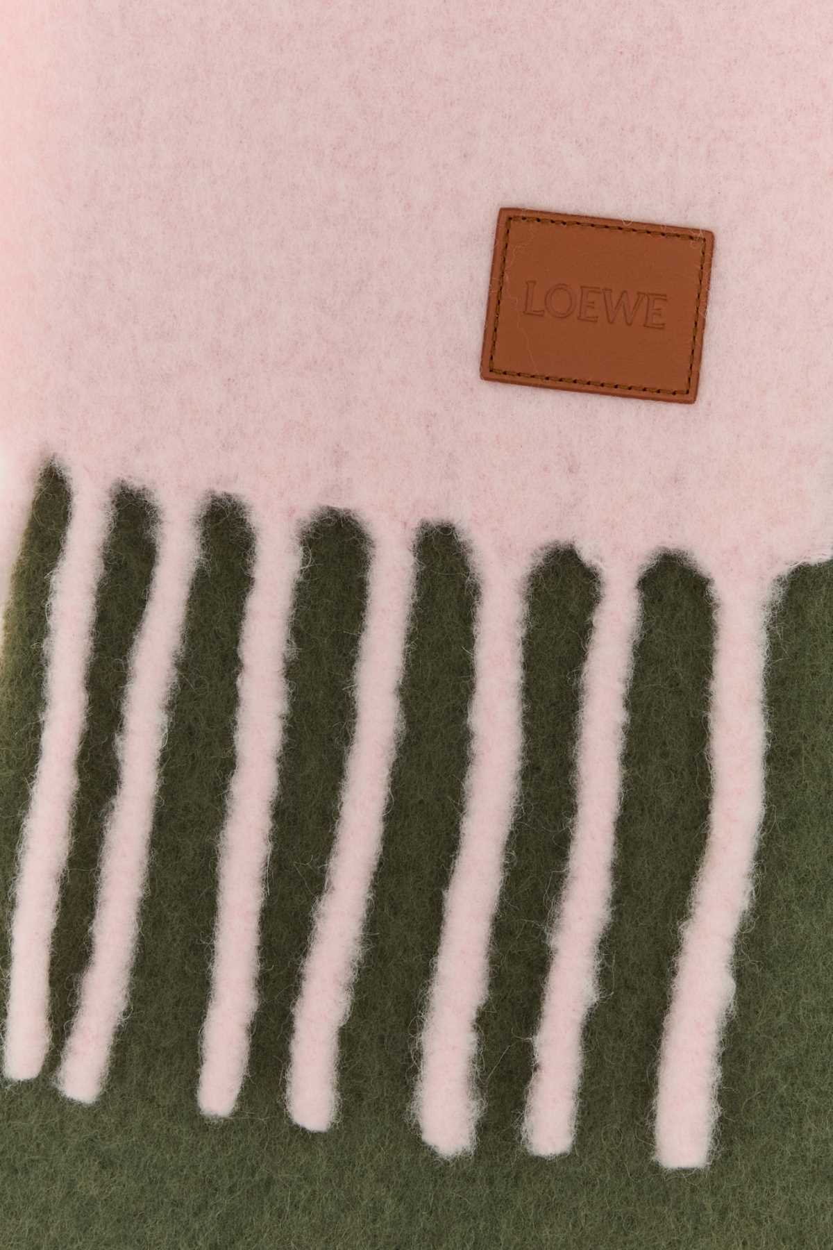 Loewe Women Two-Tone Alpaca Blend Scarf LOEWE