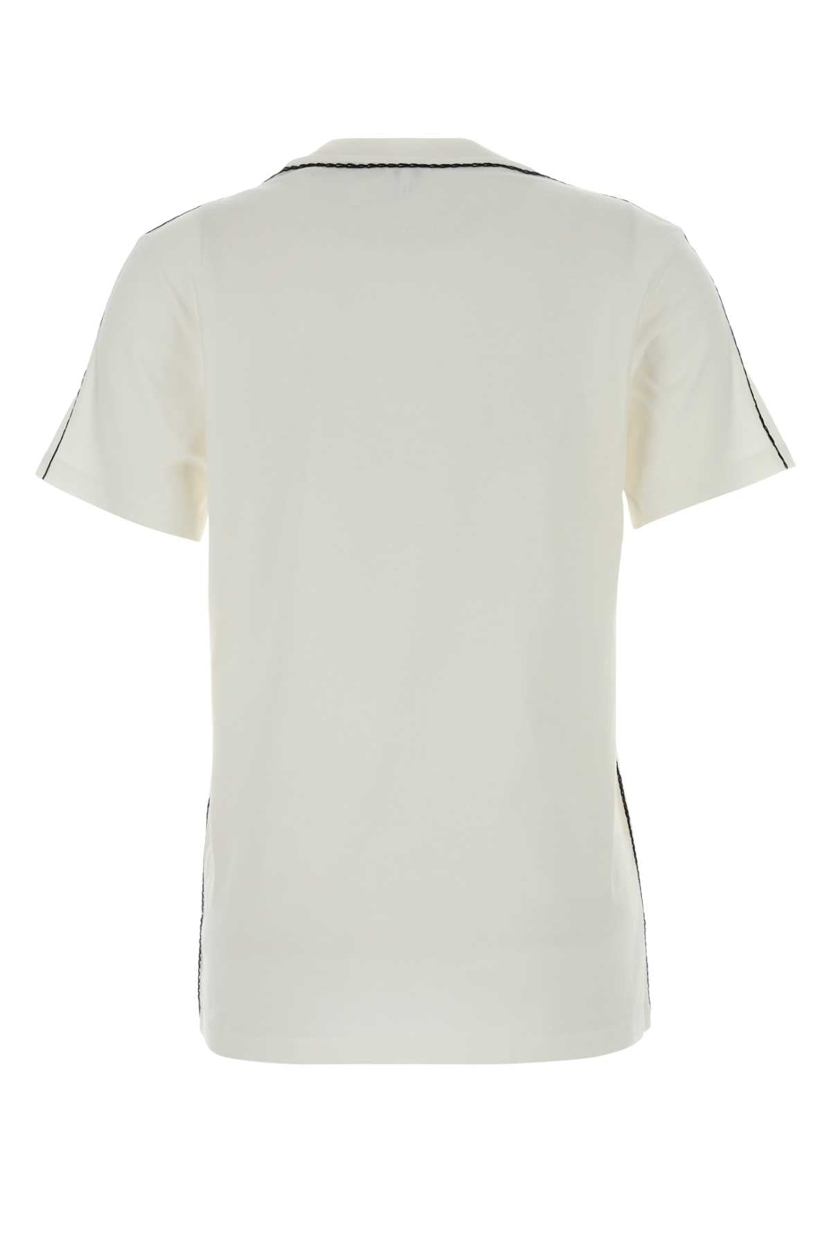 Loewe Women White Cotton T-Shirt LOEWE