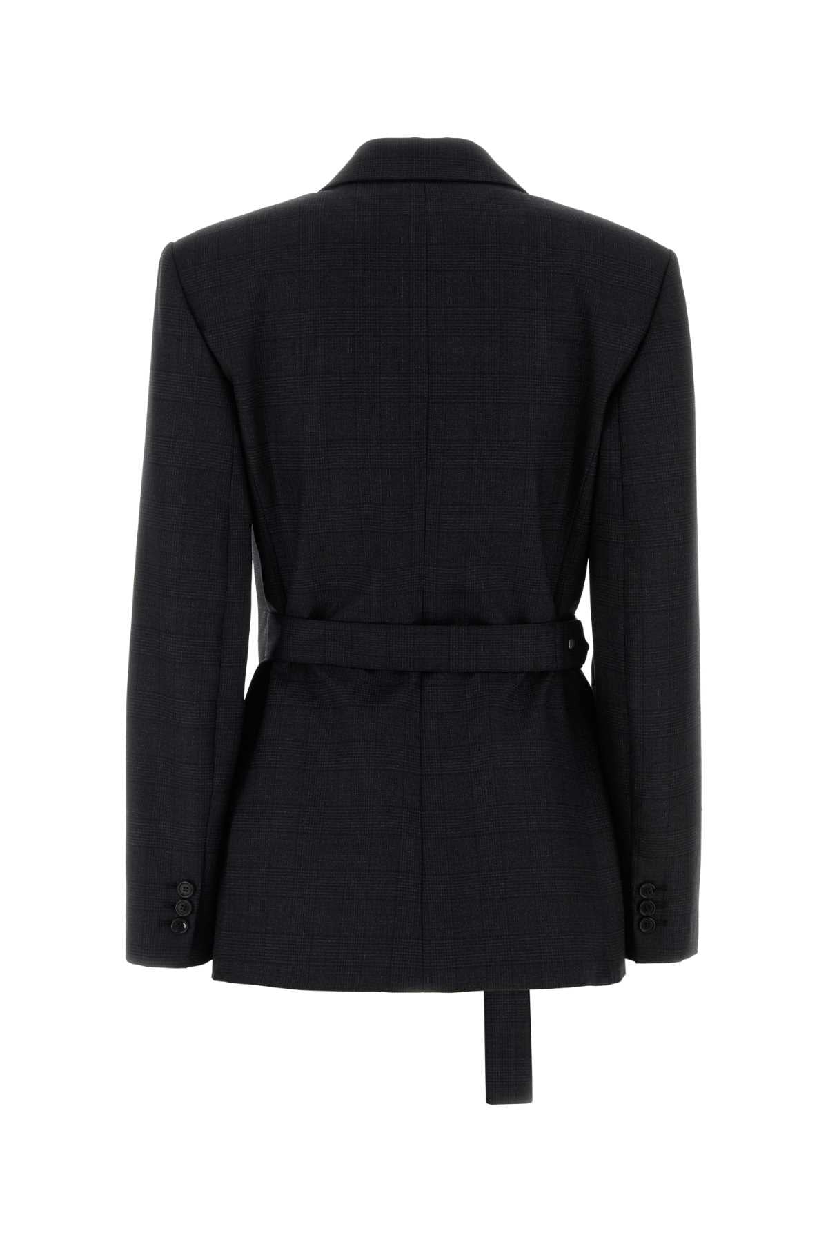 Loewe Women Embroidered Wool Blazer LOEWE