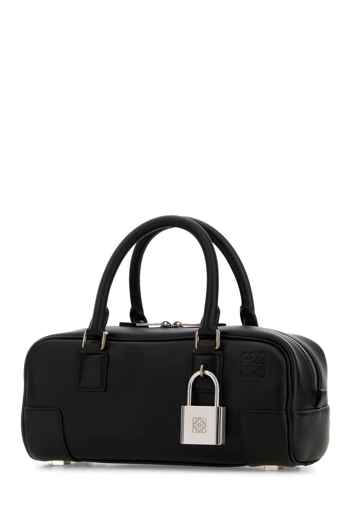 Loewe Women Black Leather Amazona 23 Handbag LOEWE
