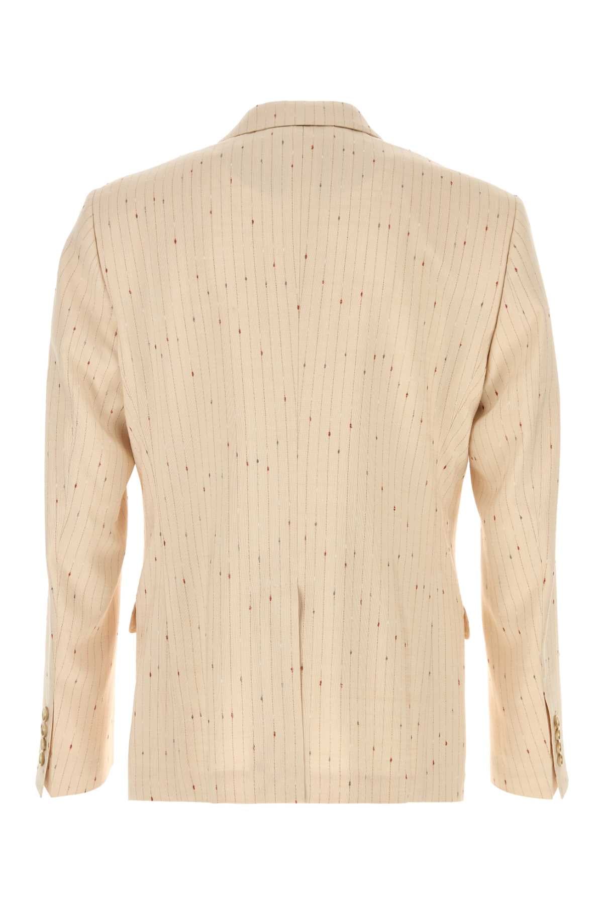 Dolce & Gabbana Men Embroidered Jersey Blazer DOLCE & GABBANA