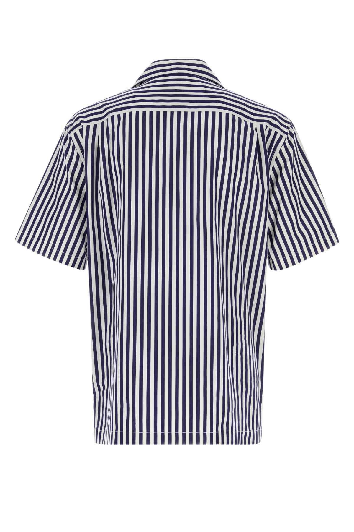 Dolce & Gabbana Men Embroidered Poplin Shirt DOLCE & GABBANA