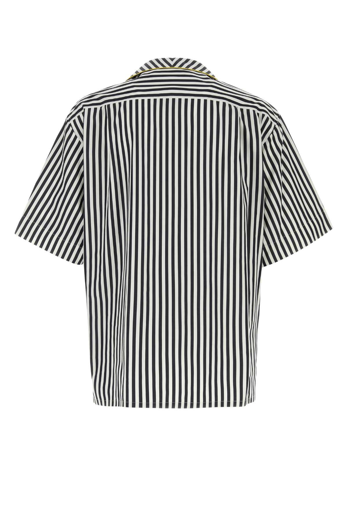 Dolce & Gabbana Men Embroidered Poplin Shirt DOLCE & GABBANA