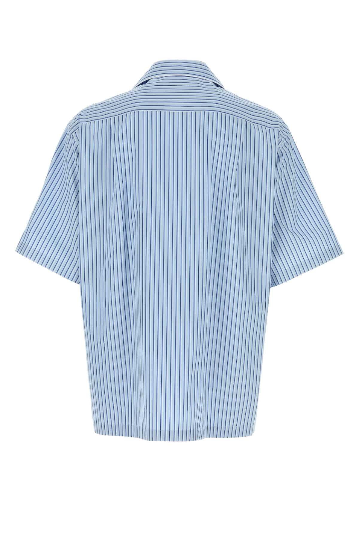 Dolce & Gabbana Men Embroidered Poplin Shirt DOLCE & GABBANA