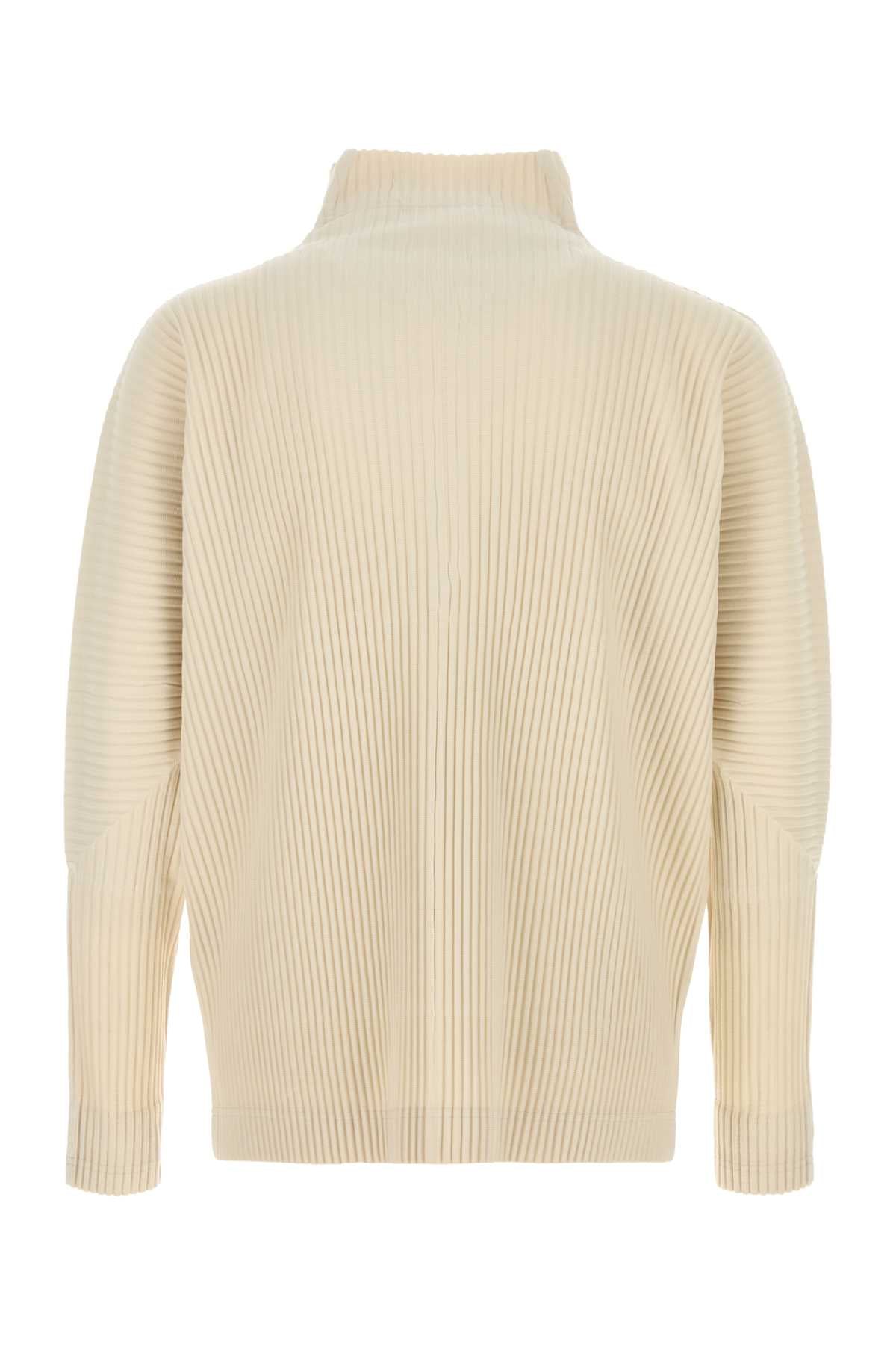 Homme Plisse' Issey Miyake Men Sand Polyester Sweatshirt HOMME PLISSE ISSEY MIYAKE