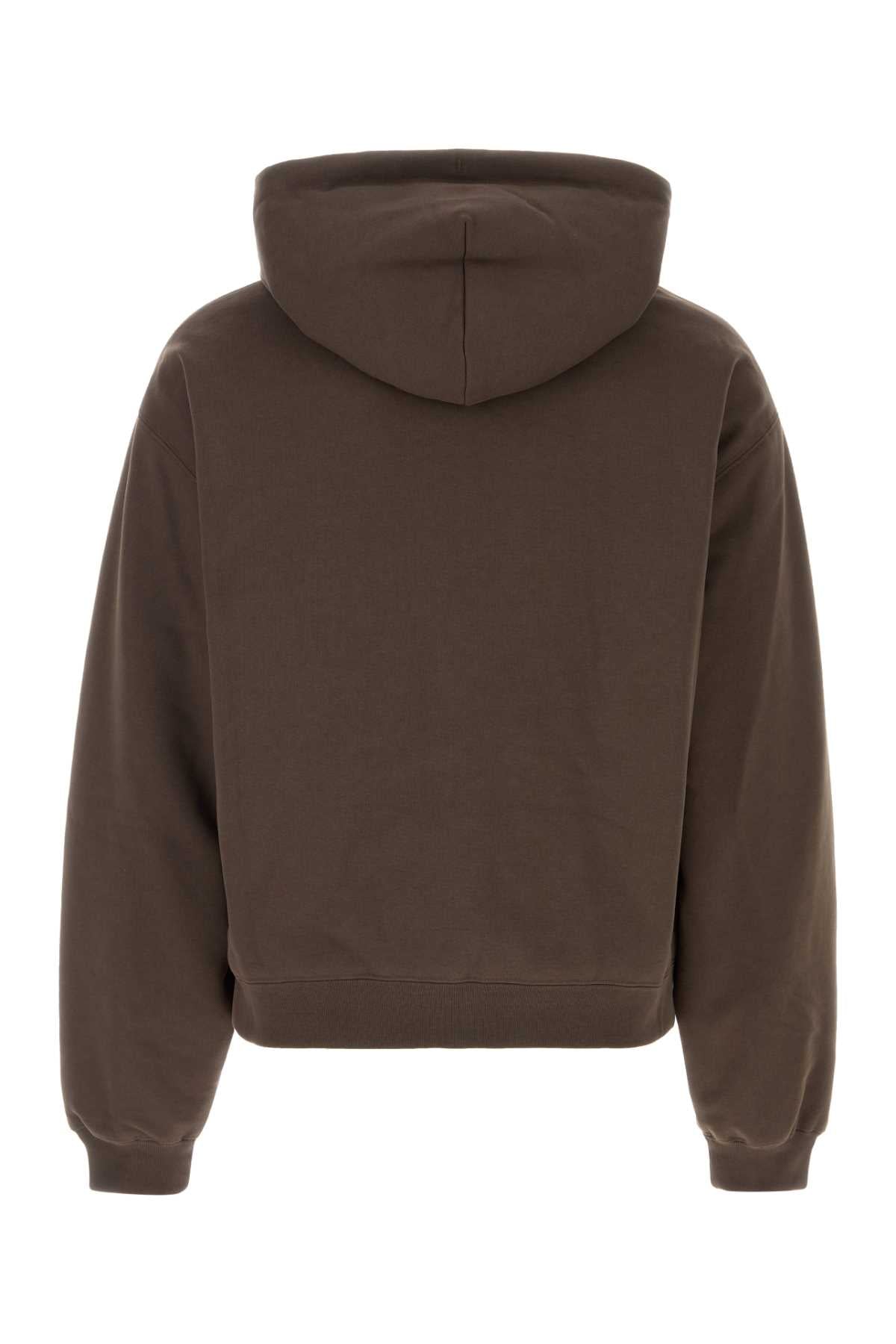 Canada Goose Men Brown Cotton Reversible Sweatshirt CANADA GOOSE