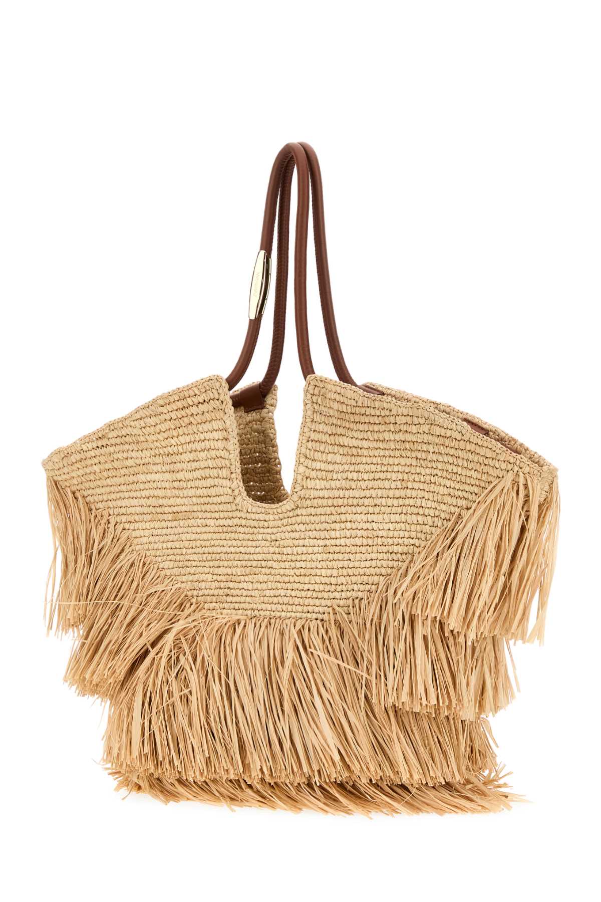Zimmermann Women Raffia Medium Goldentime Shopping Bag ZIMMERMANN