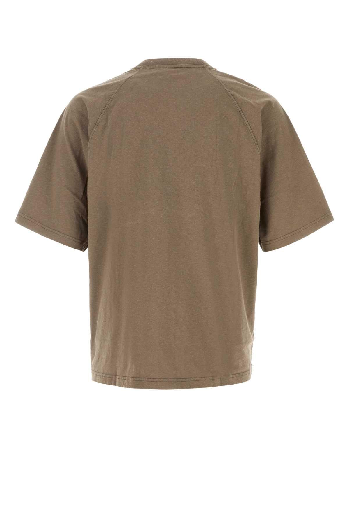 Diesel Men Mud Cotton Blend T-Jussi T-Shirt DIESEL