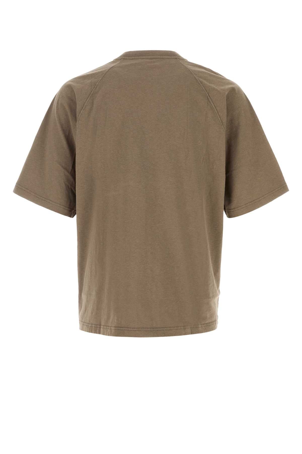 Diesel Men Mud Cotton Blend T-Jussi T-Shirt DIESEL