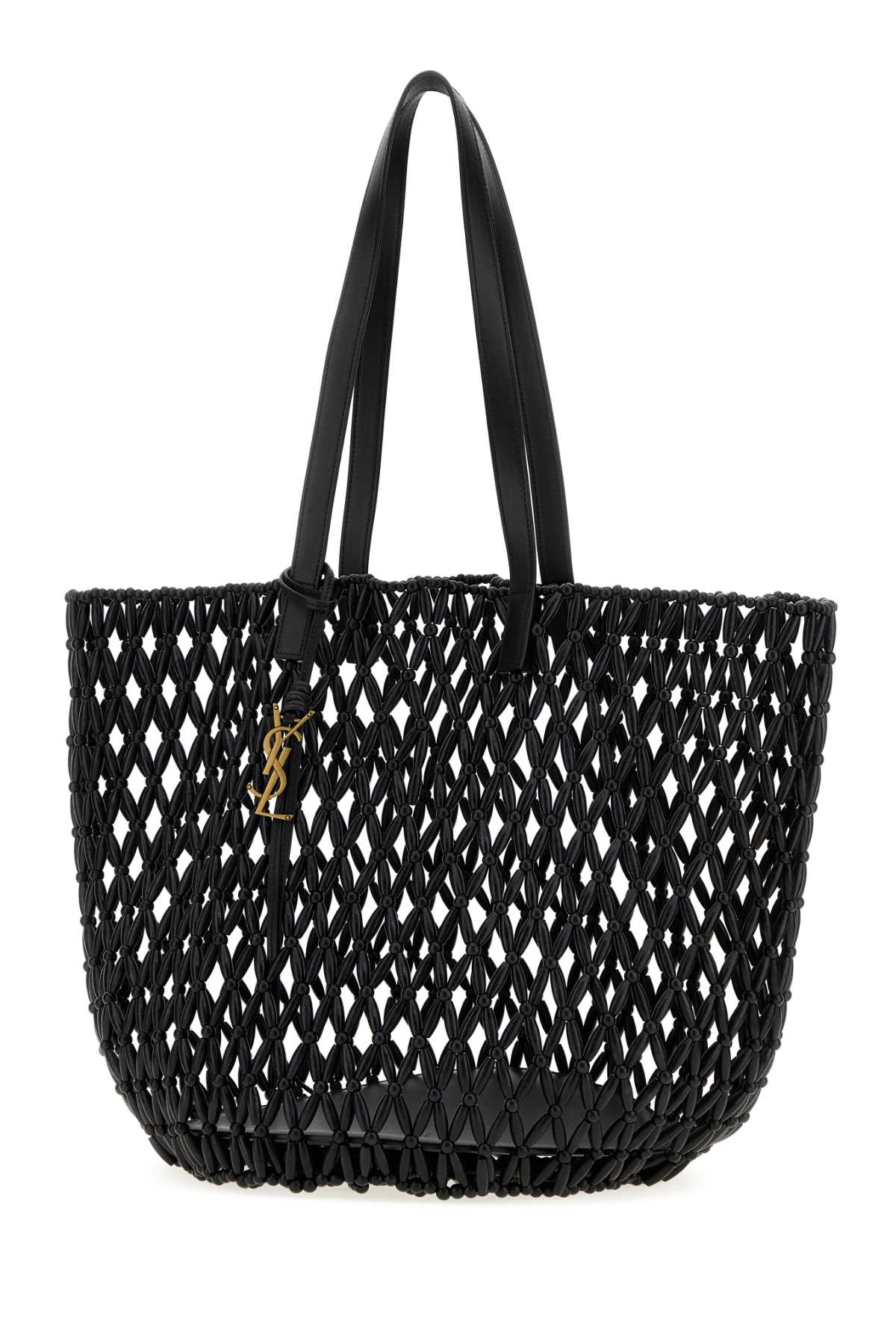 Saint Laurent Women Black Beads Shopping Bag SAINT LAURENT