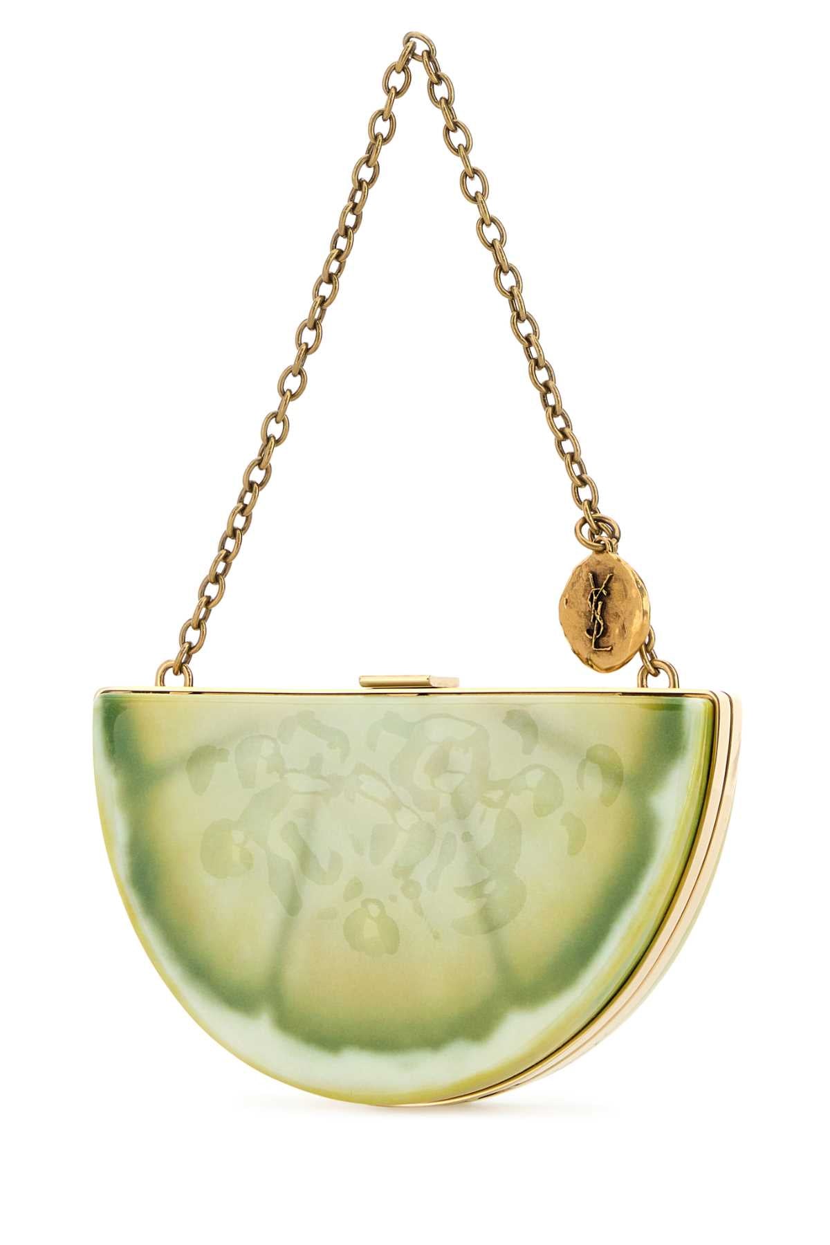 Saint Laurent Women Multicolor Resin Mini Limone Clutch SAINT LAURENT