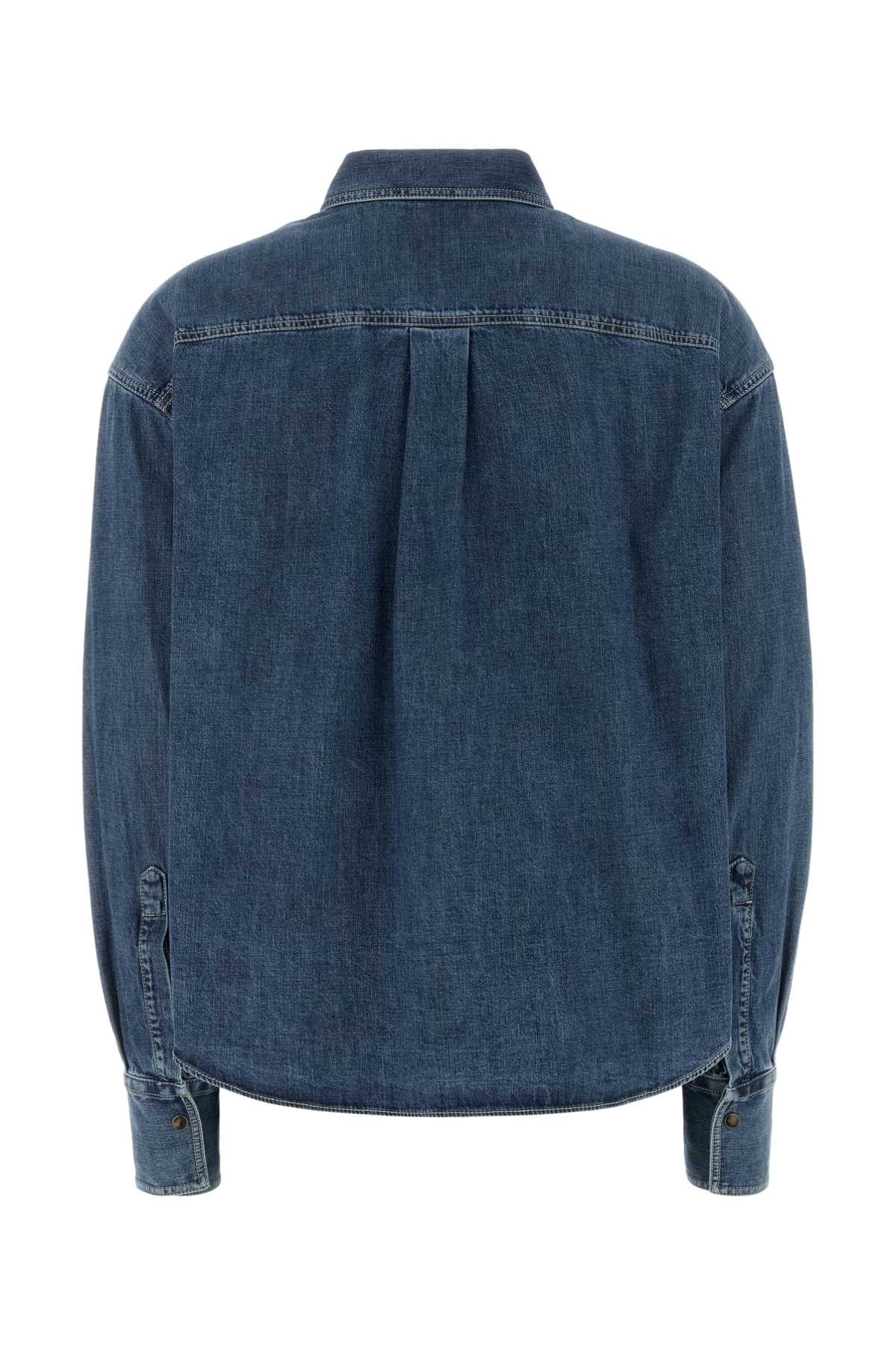 Brunello Cucinelli Women Denim Shirt BRUNELLO CUCINELLI