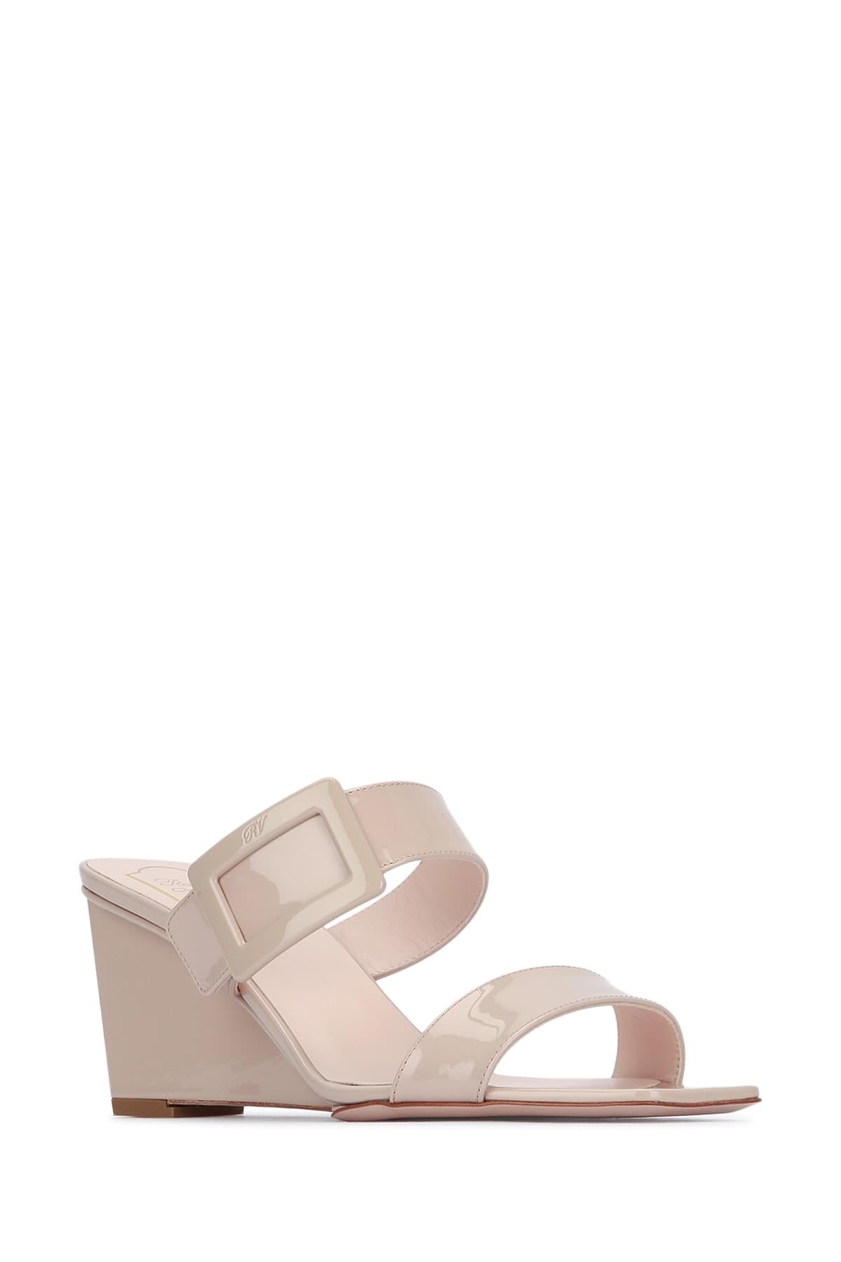 Roger Vivier Women Belle Vivier Mule Wedge 60 ROGER VIVIER