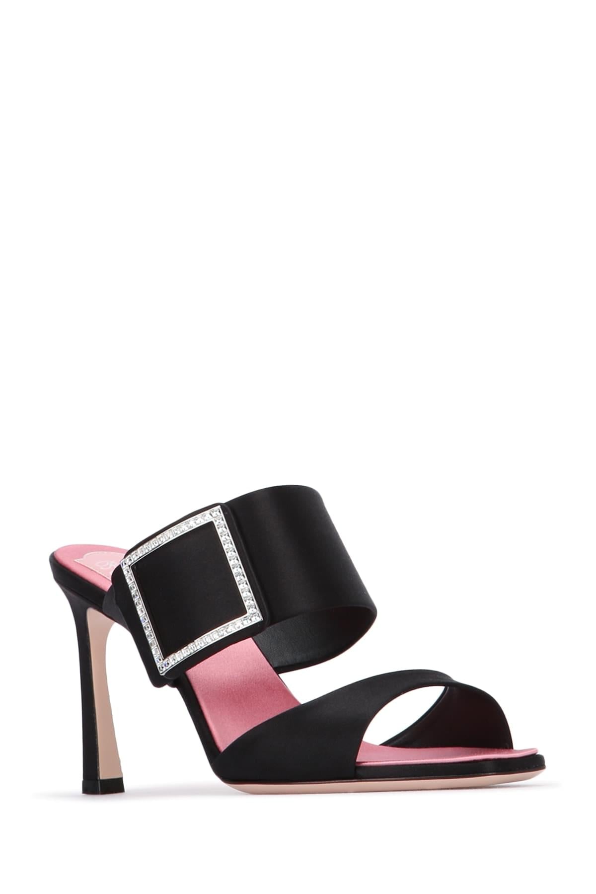 Roger Vivier Women Trompette Strass Strap Mule 85 ROGER VIVIER