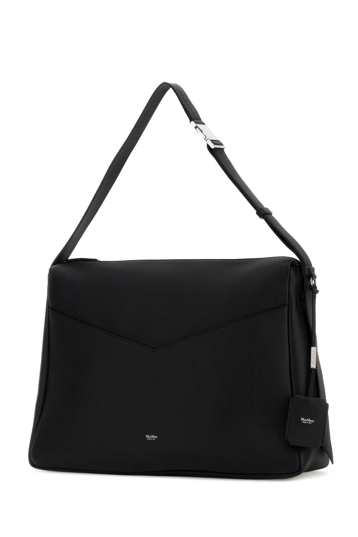 Max Mara Women Black Leather Kipperl Shoulder Bag MAX MARA