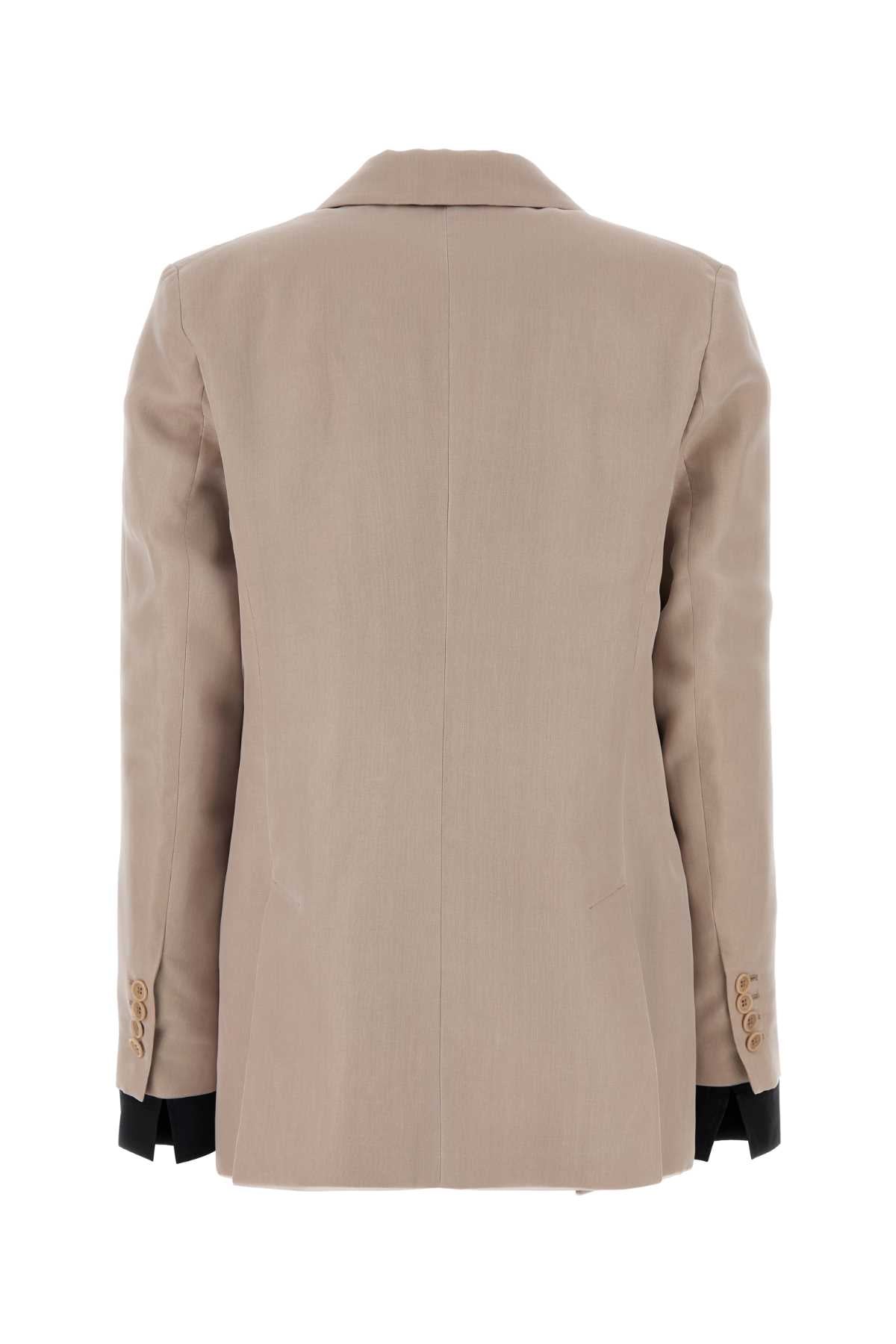 Max Mara Women Pink Silk Feltro Blazer MAX MARA
