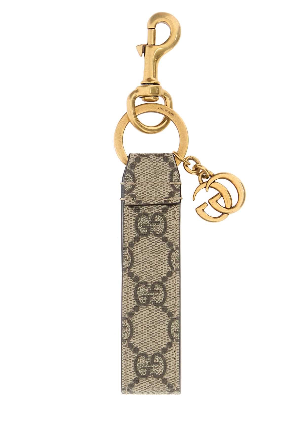 Gucci Men Printed Canvas Keyring GUCCI