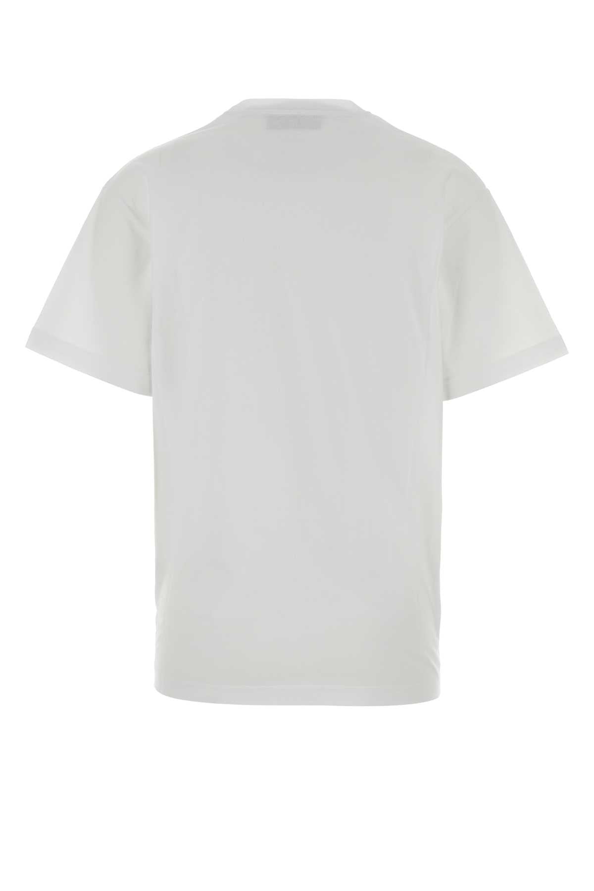 Gucci Women White Cotton T-Shirt GUCCI
