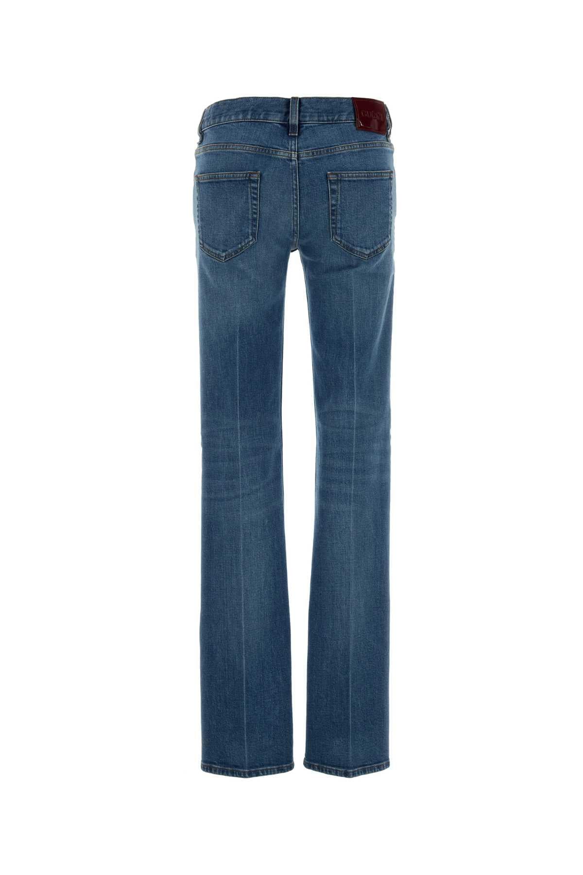 Gucci Women Jeans In Denim Stretch GUCCI