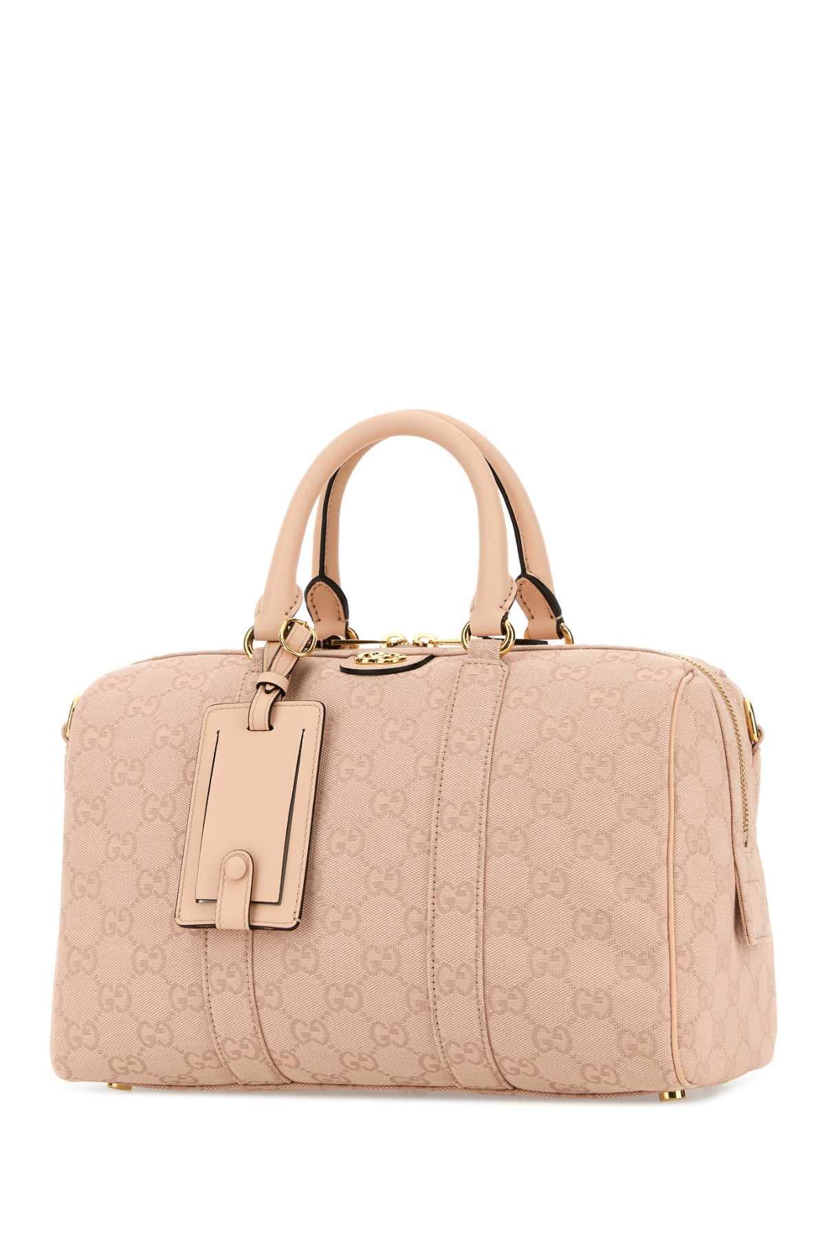 Gucci Women Pink Canvas Medium Ophidia Handbag GUCCI