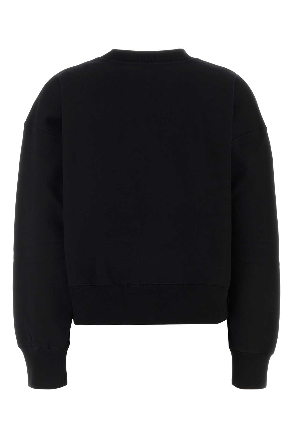 Gucci Women Black Cotton Sweatshirt