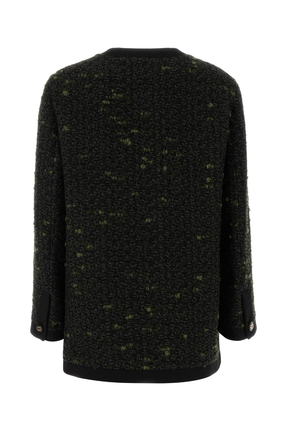Gucci Women Multicolor Boucle Overcoat GUCCI