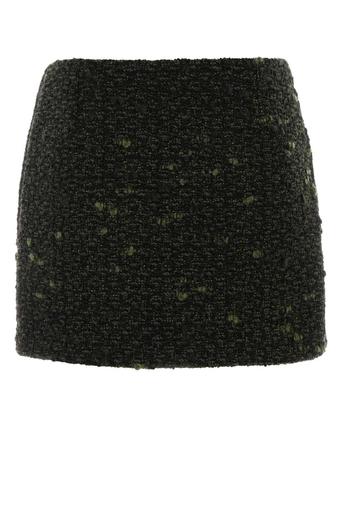 Gucci Women Multicolor Boucl㨠Mini Skirt GUCCI