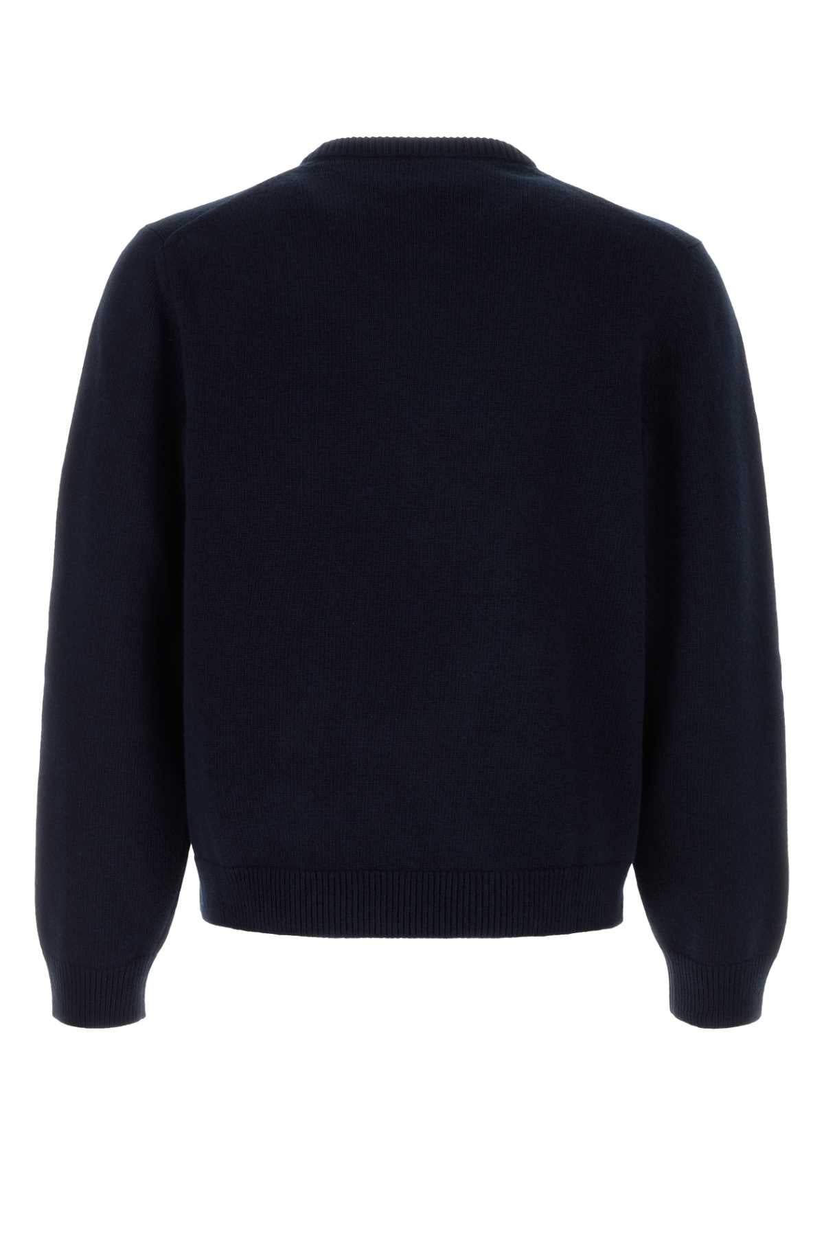 Gucci Men Midnight Blue Wool Sweater GUCCI