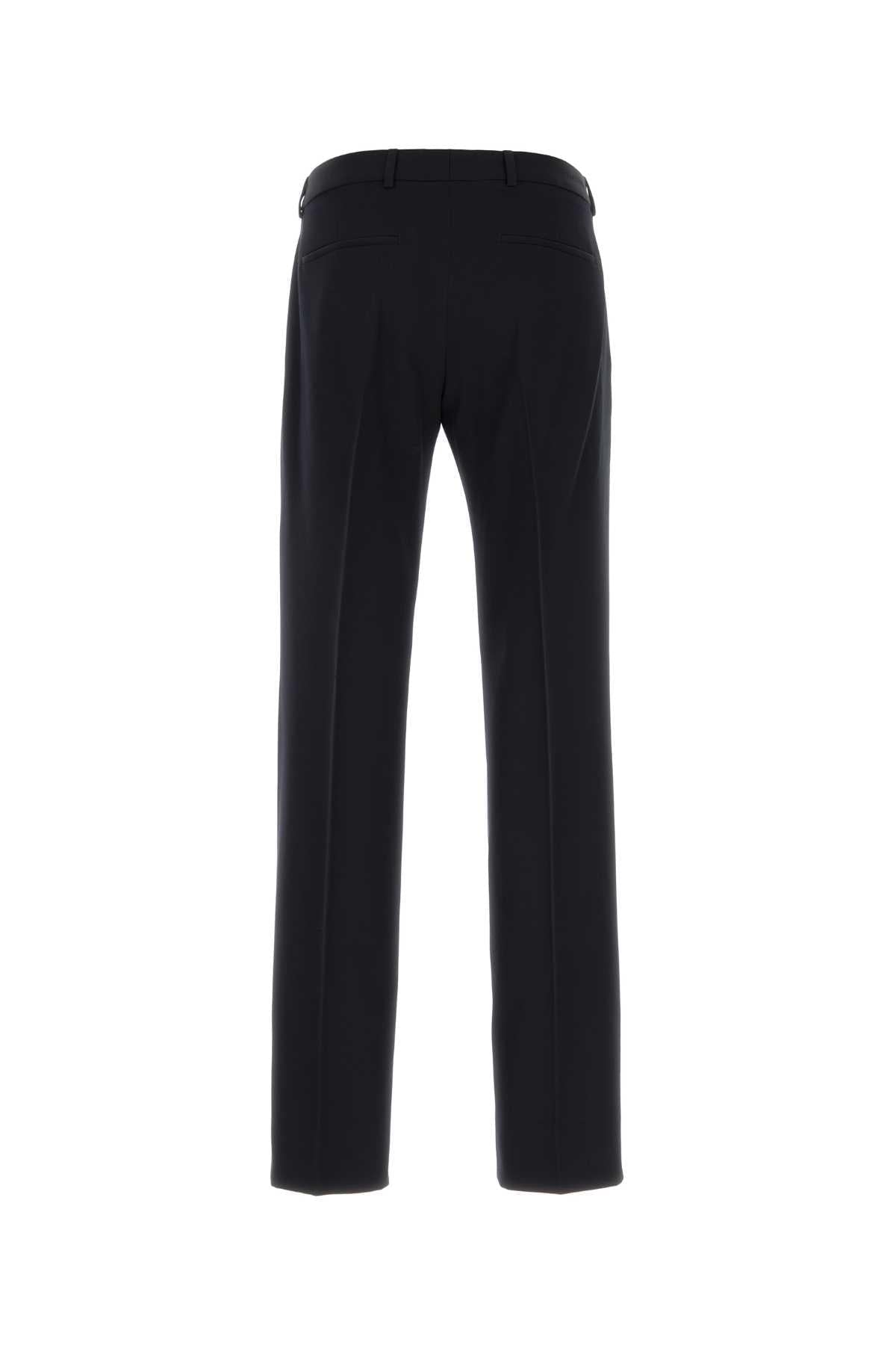 Gucci Men Midnight Blue Wool Pant GUCCI