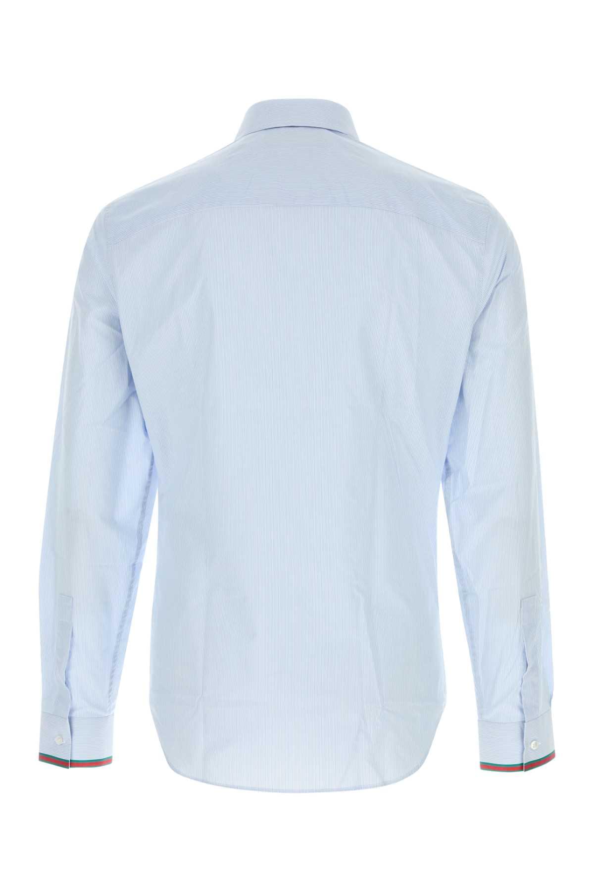 Gucci Men Embroidered Poplin Shirt GUCCI