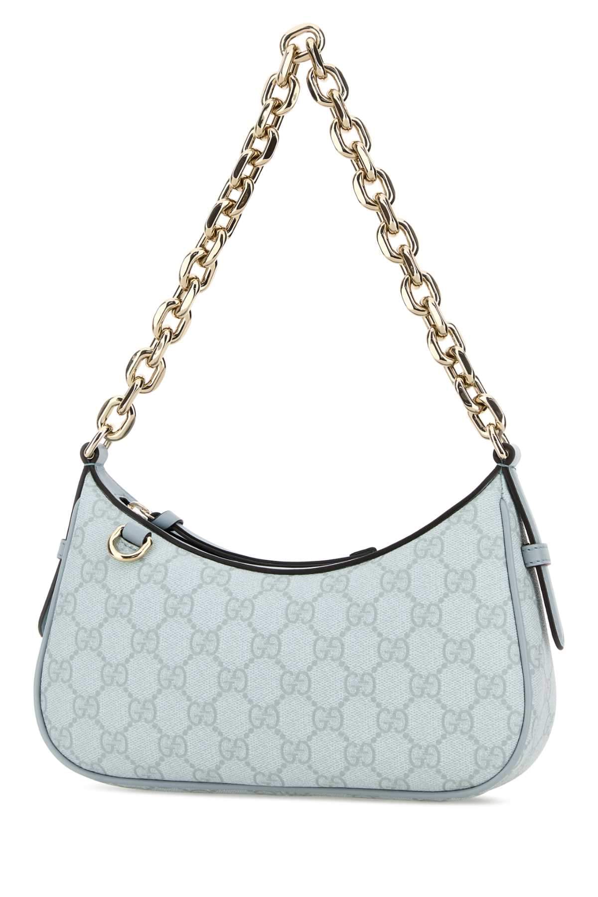 Gucci Women Printed Canvas Gg Emblem Shoulder Bag GUCCI