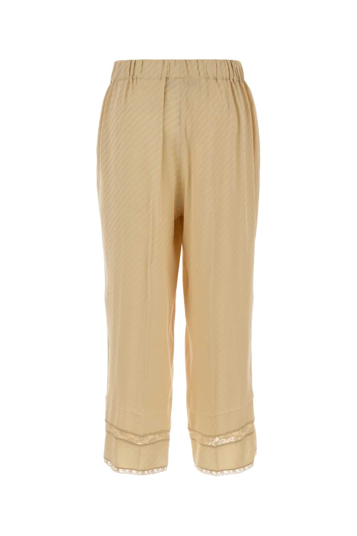 Gucci Women Embroidered Silk Pant GUCCI