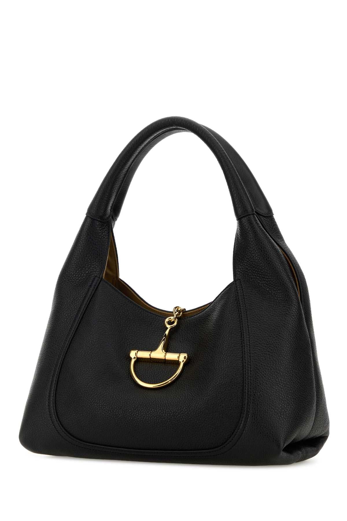 Gucci Women Black Leather Shoulder Bag GUCCI