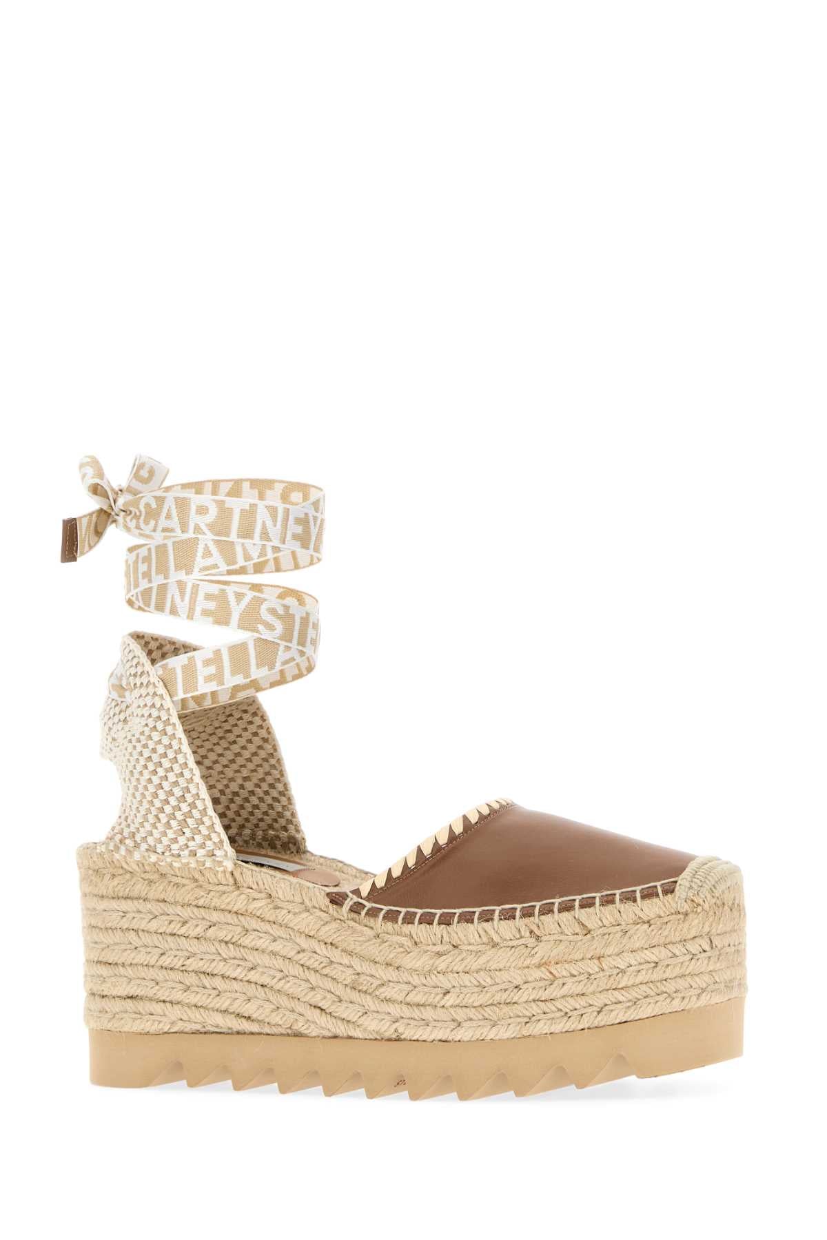 Stella Mccartney Women Brown Alter Mat Gaia Wedges STELLA MCCARTNEY