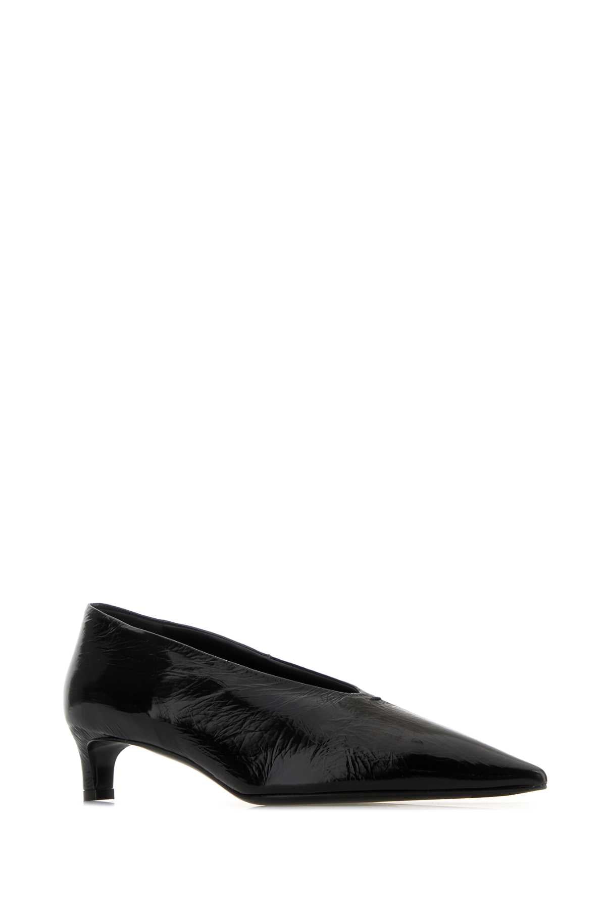 Jil Sander Women Black Leather Pumps JIL SANDER