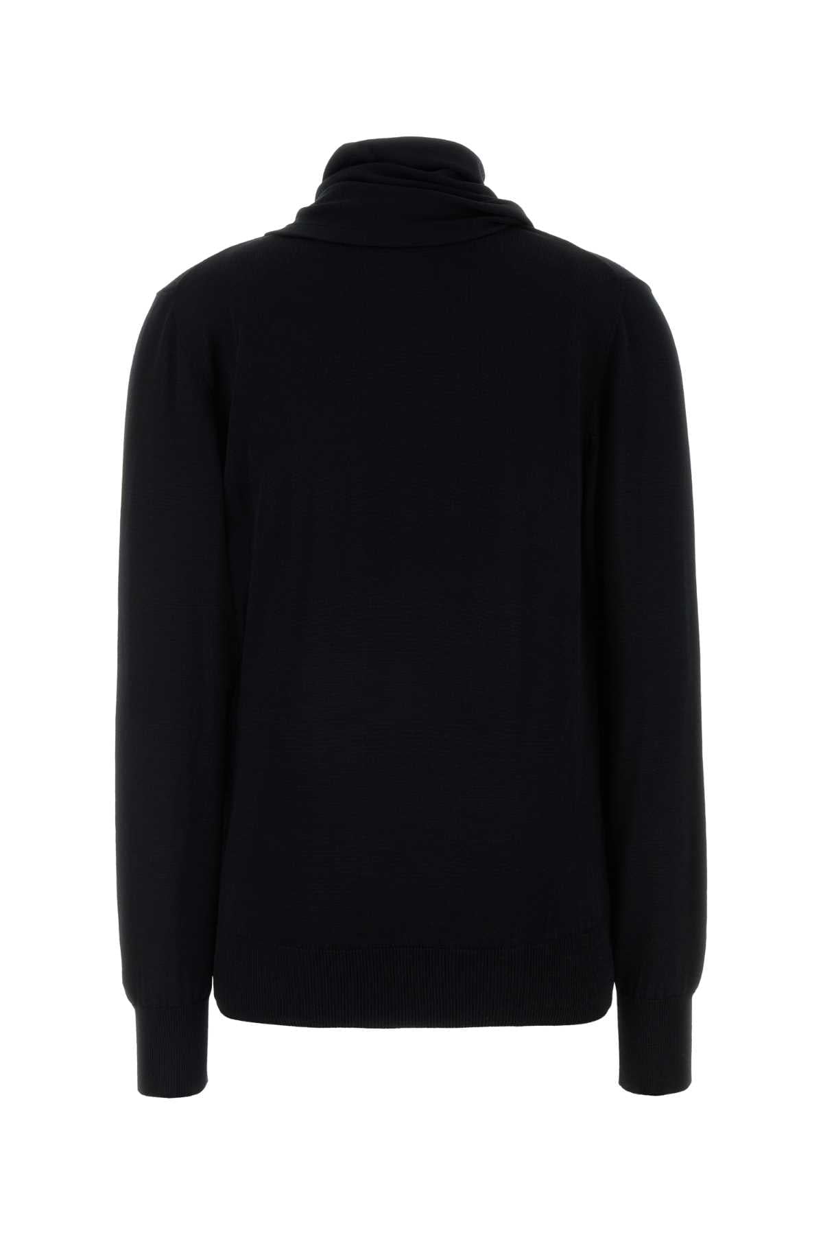 Jil Sander Women Black Wool Sweater JIL SANDER