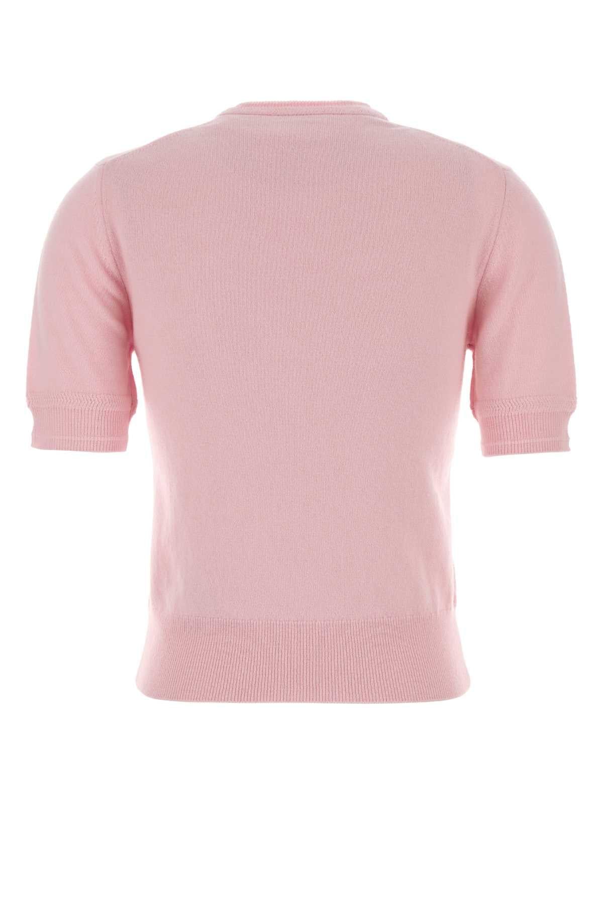 Jil Sander Women Pink Wool Sweater JIL SANDER