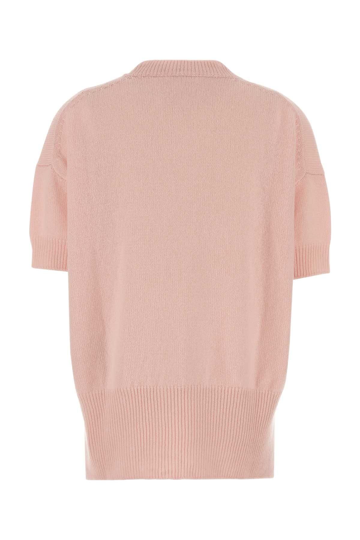 Jil Sander Women Pink Cashmere Sweater JIL SANDER