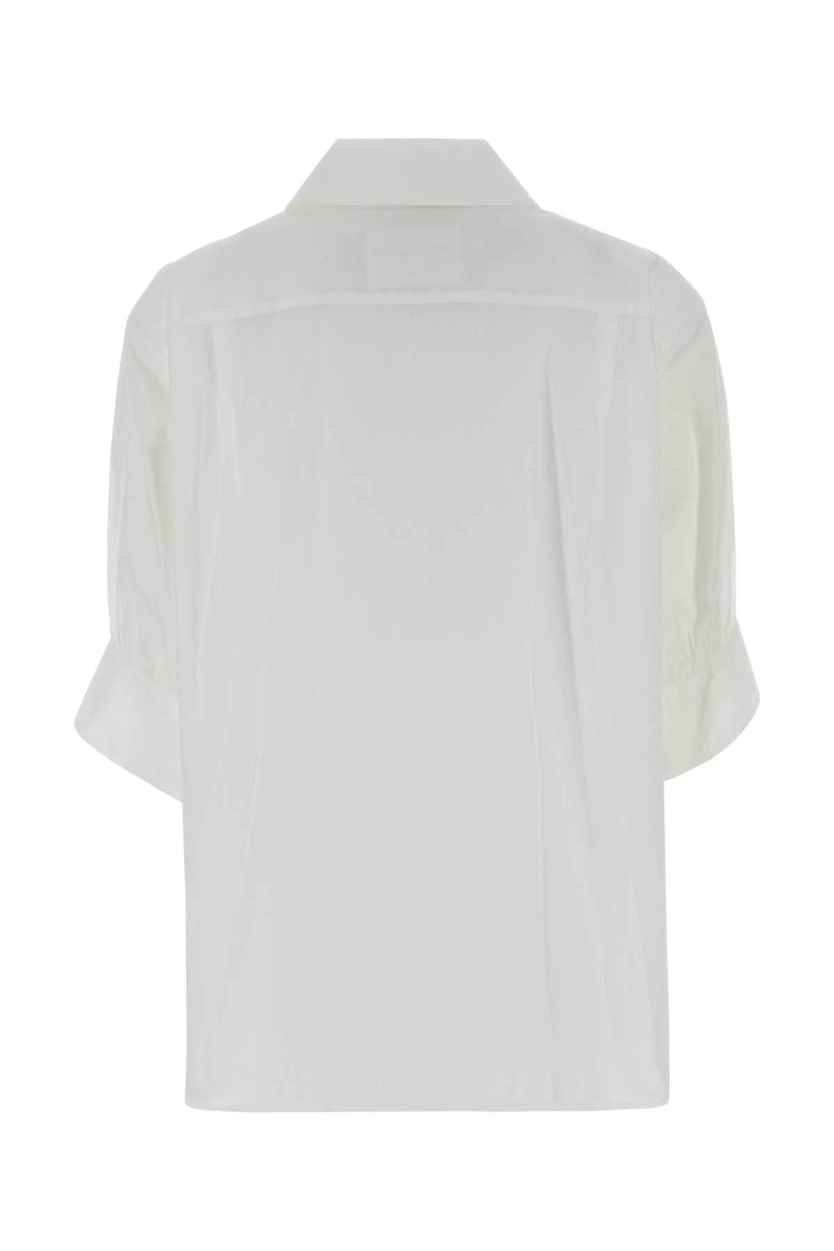 Jil Sander Women White Cotton Shirt JIL SANDER