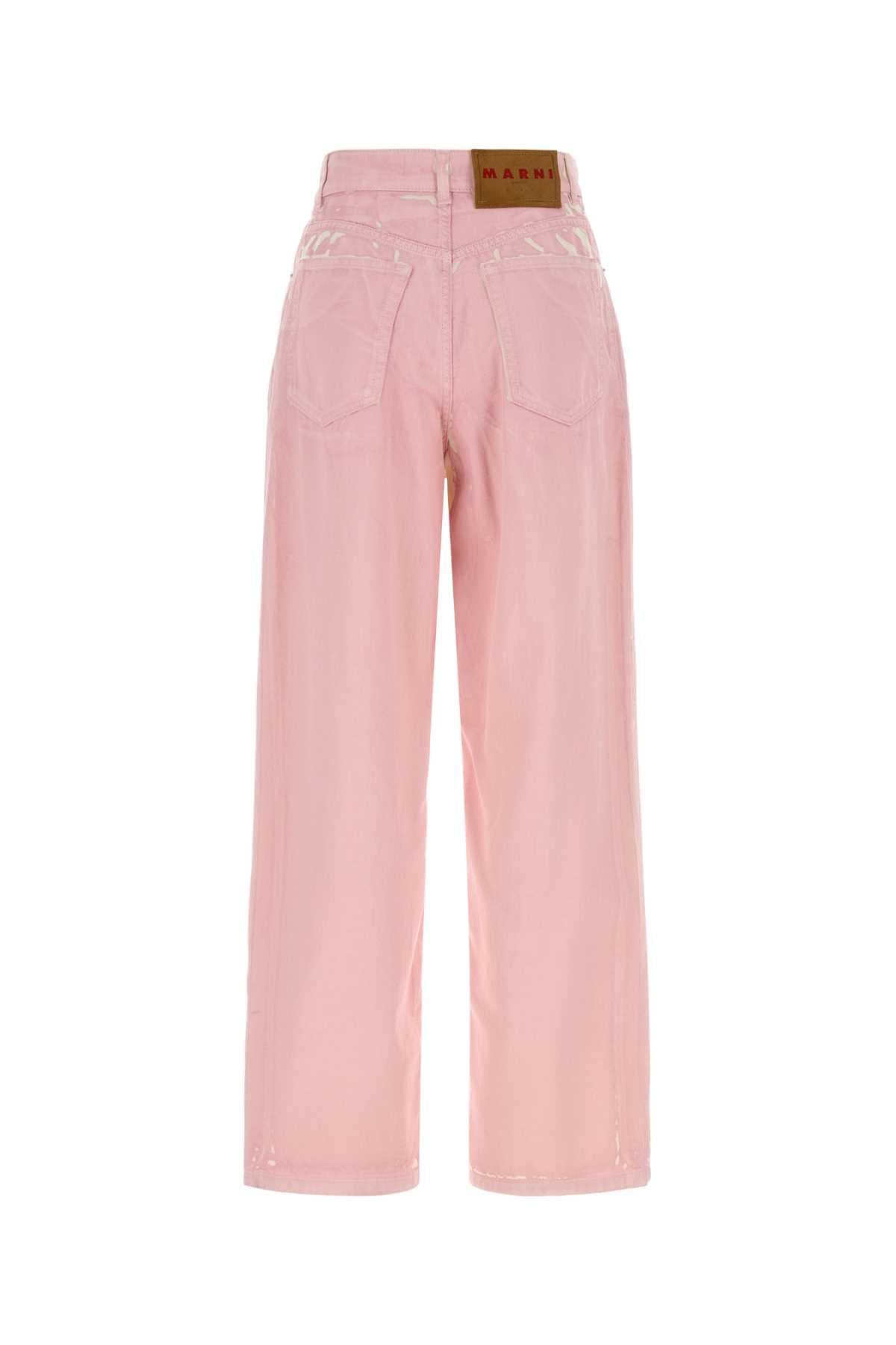 Marni Women Pink Denim Jeans MARNI