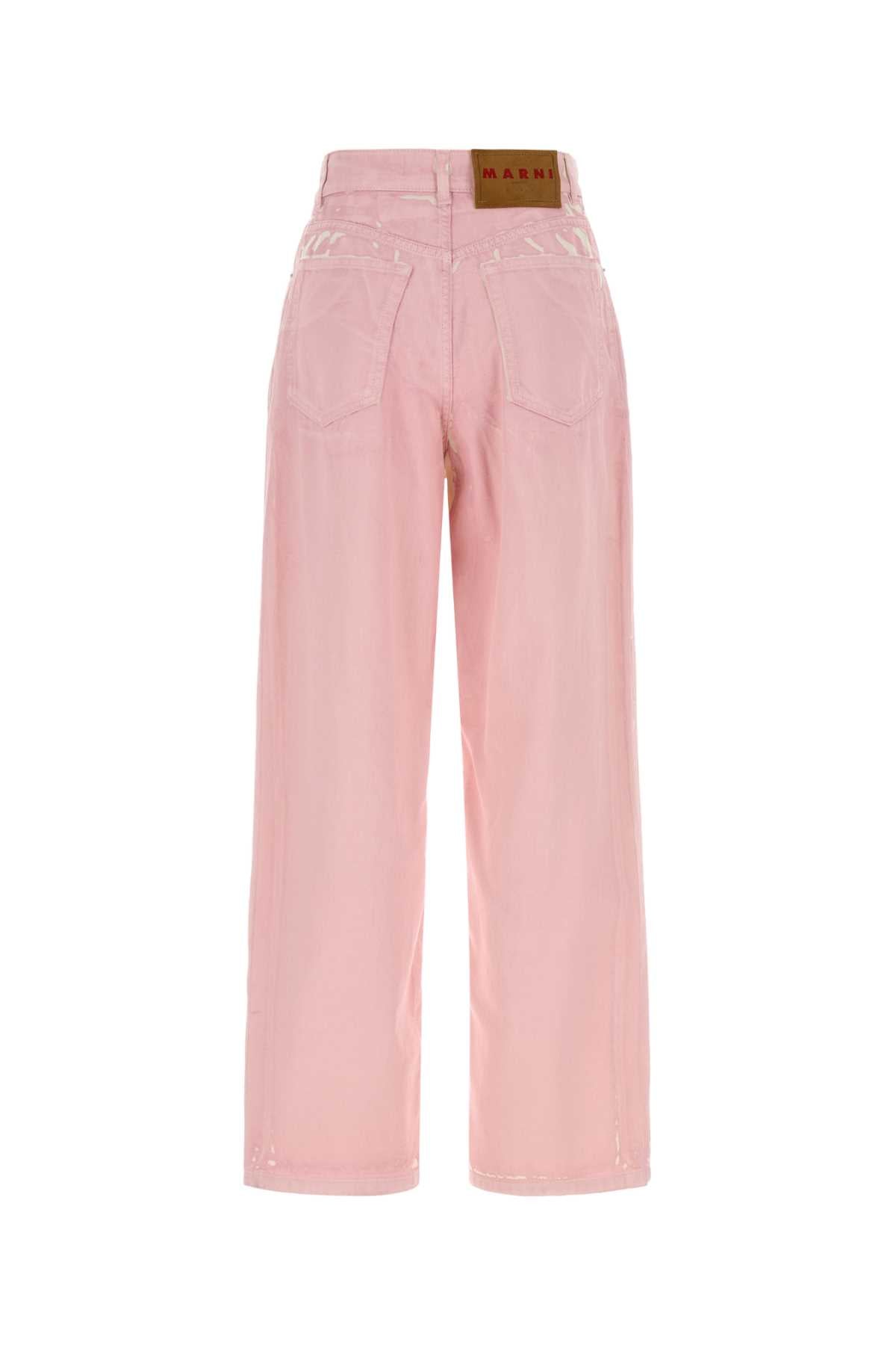 Marni Women Pink Denim Jeans MARNI