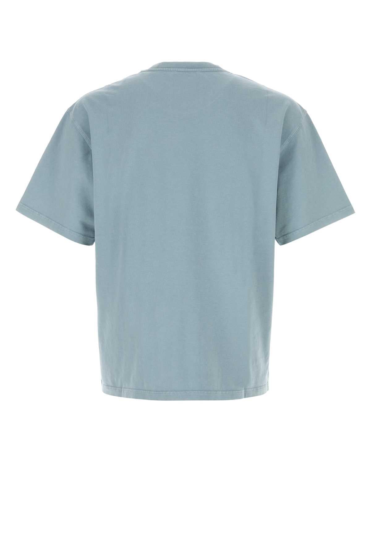 Marni Men Powder Blue Cotton T-Shirt MARNI