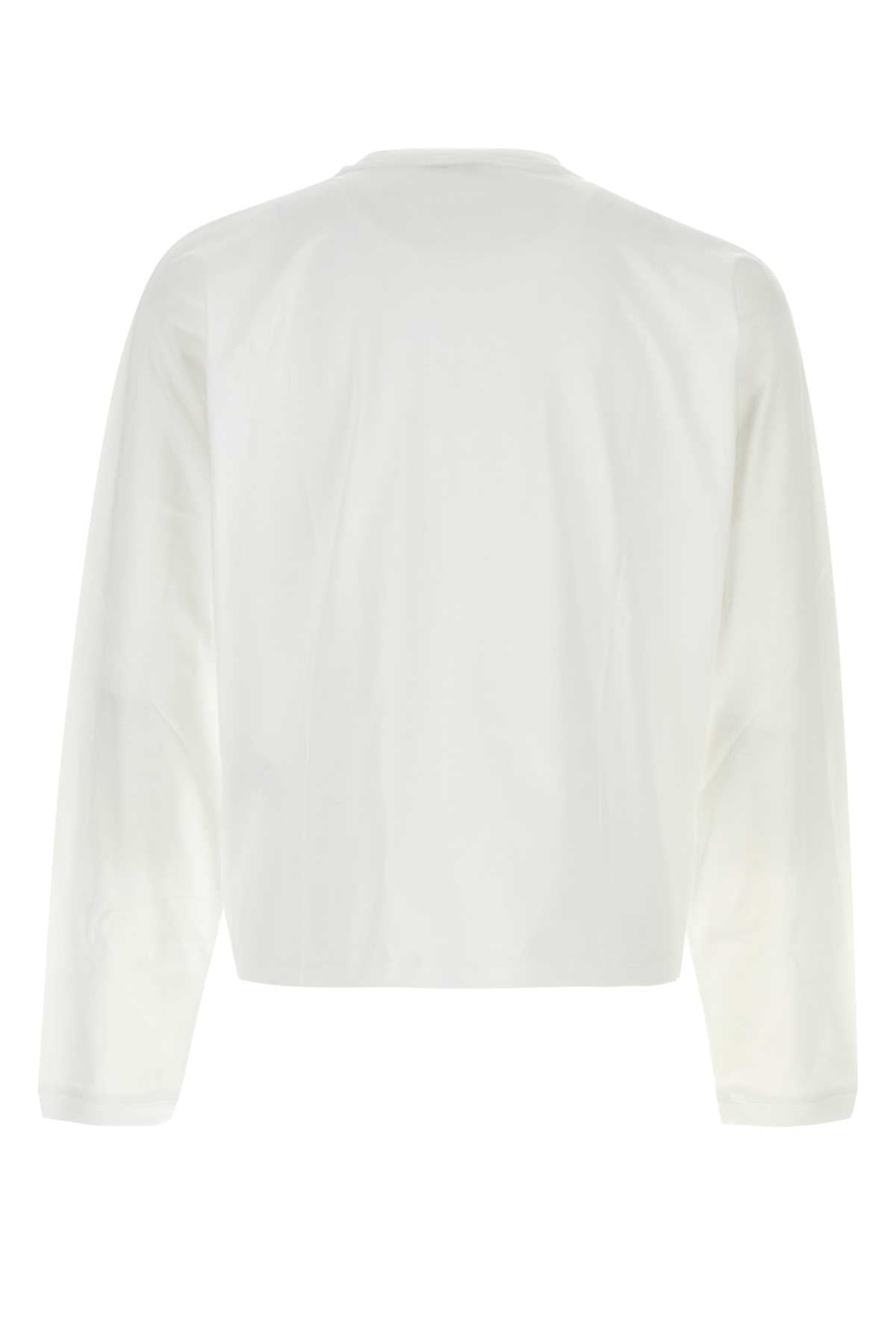 Versace Men White Cotton T-Shirt VERSACE