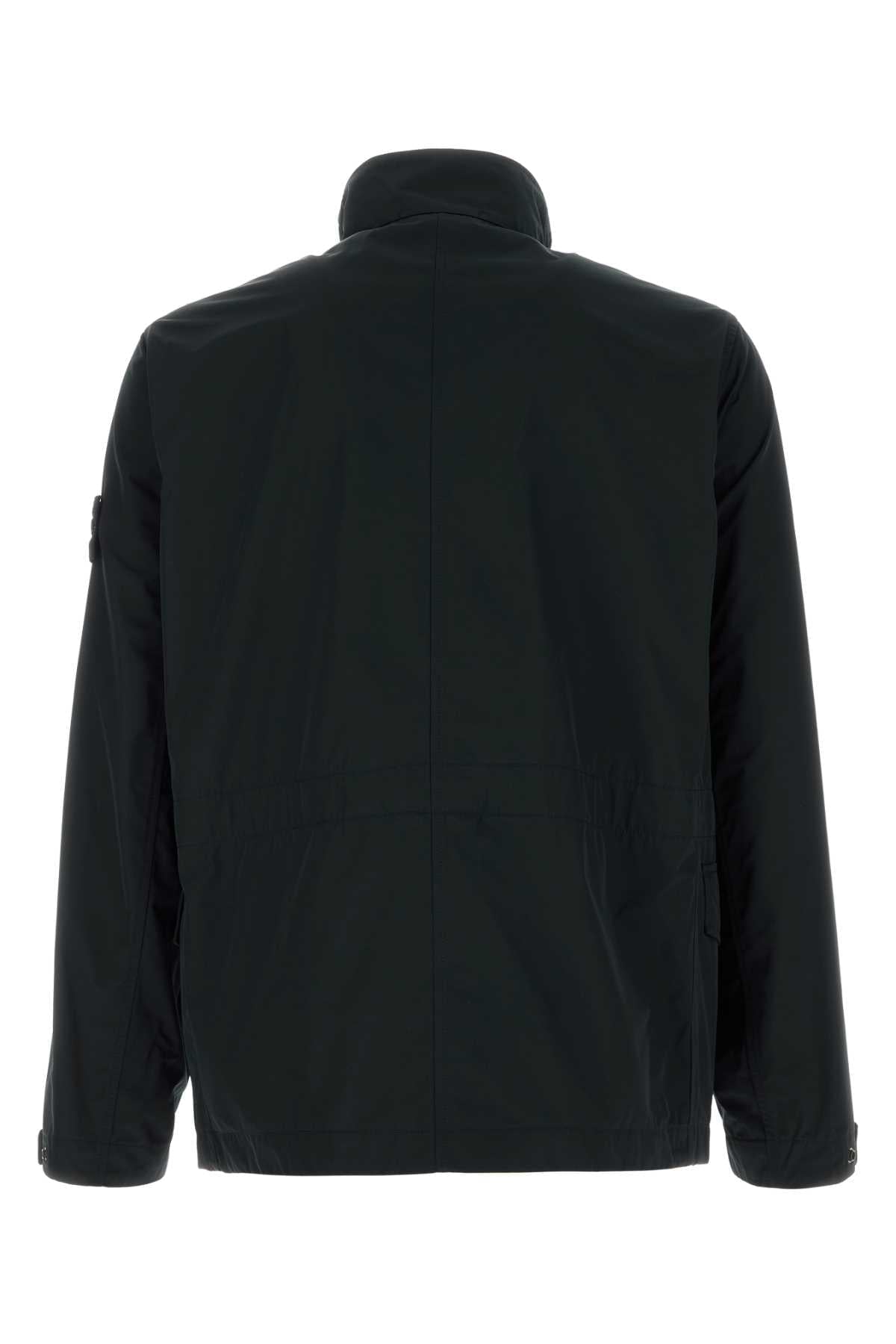 Stone Island Men Black Polyester Jacket STONE ISLAND