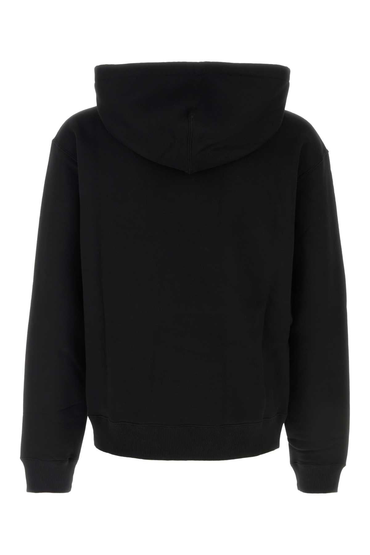 Jil Sander Men Black Cotton Sweatshirt JIL SANDER