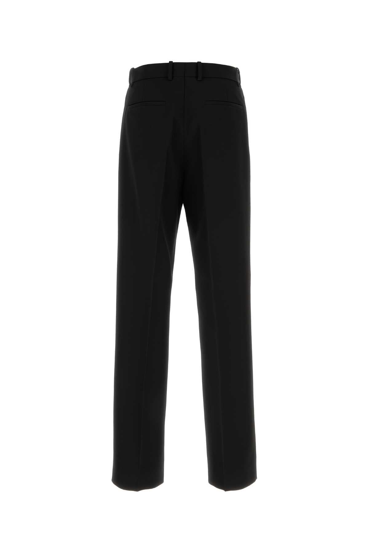 Jil Sander Men Black Gabardine Pant JIL SANDER
