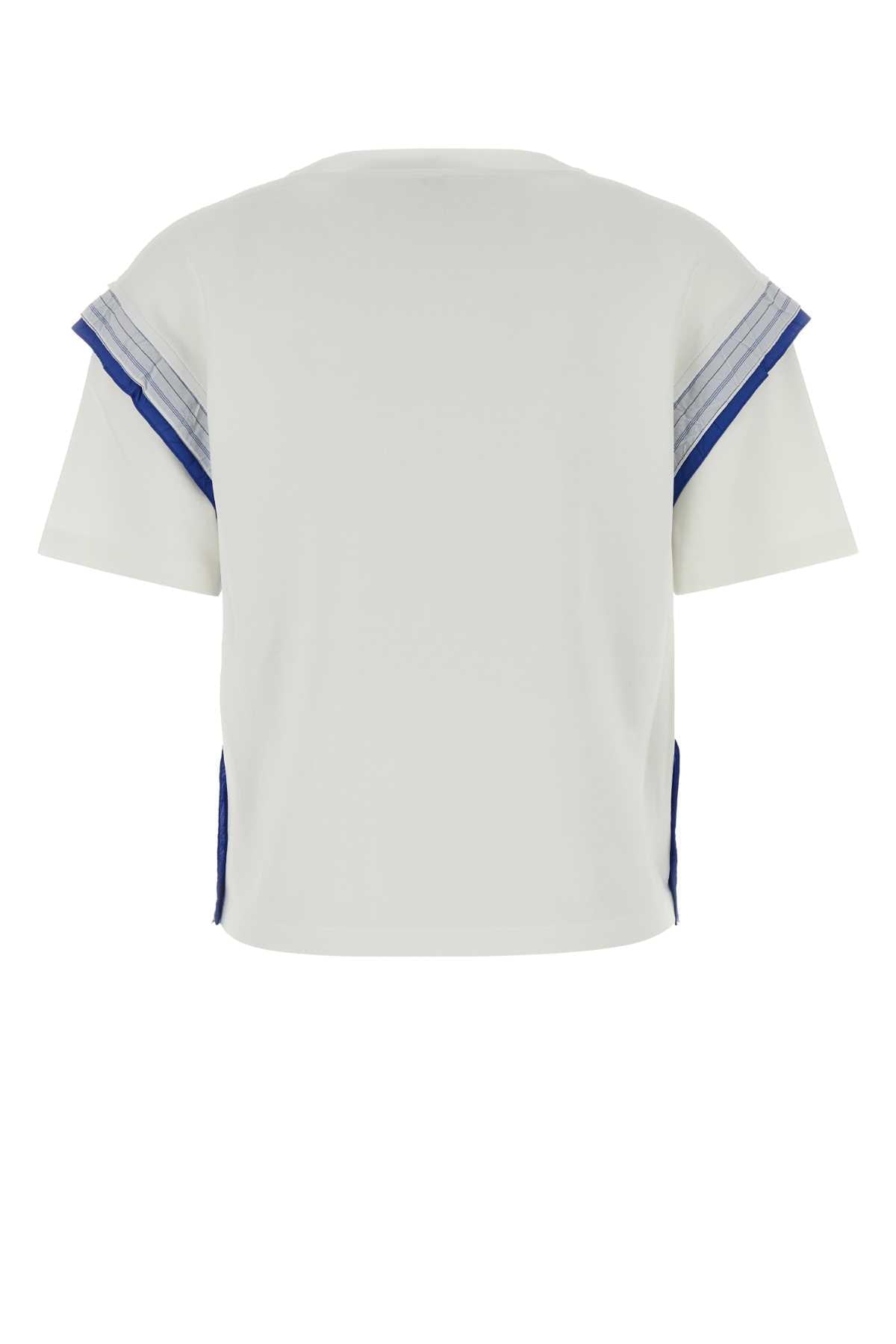 Loewe Women White Cotton T-Shirt LOEWE